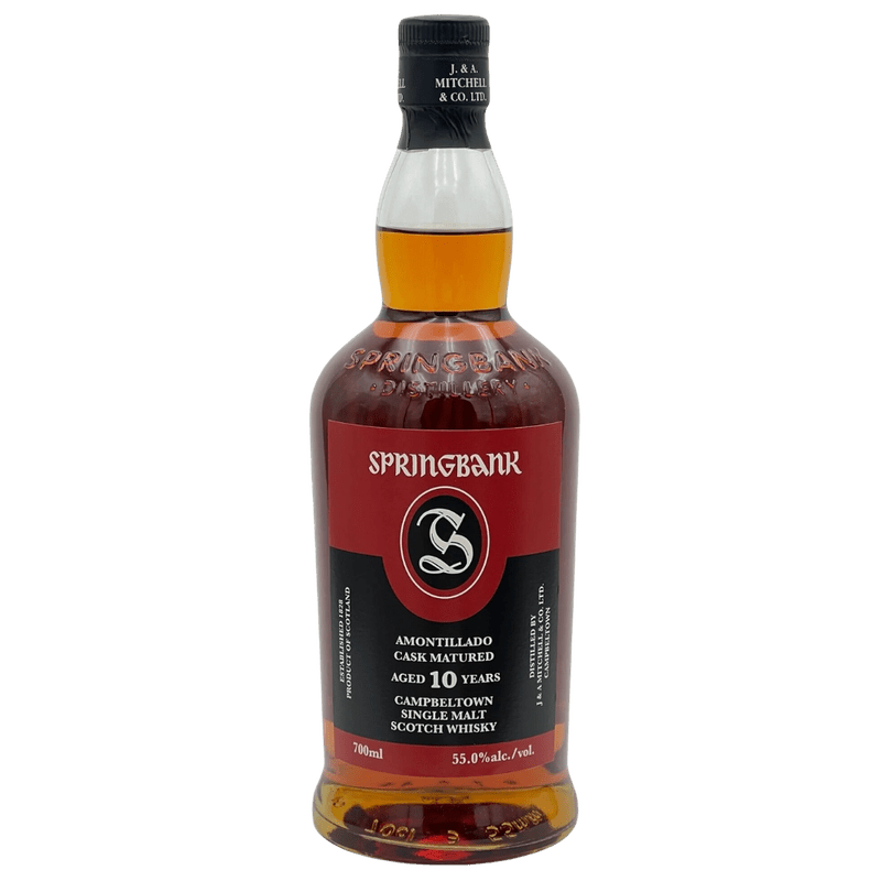 Springbank Amontillado Cask Matured 10 Year Old Single Malt Scotch Whisky - ShopBourbon.com