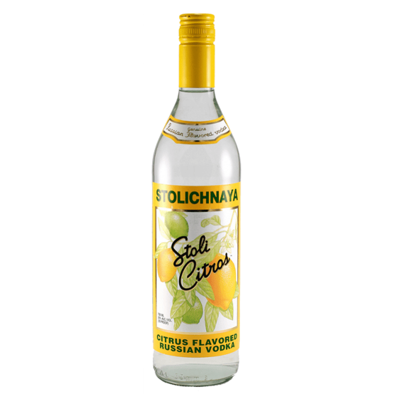 Stolichnaya 'Citros' Citrus Flavored Vodka 1 Liter - ShopBourbon.com