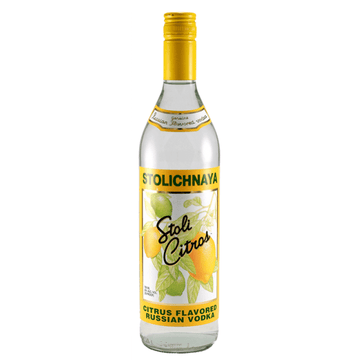 Stolichnaya 'Citros' Citrus Flavored Vodka 1 Liter - ShopBourbon.com