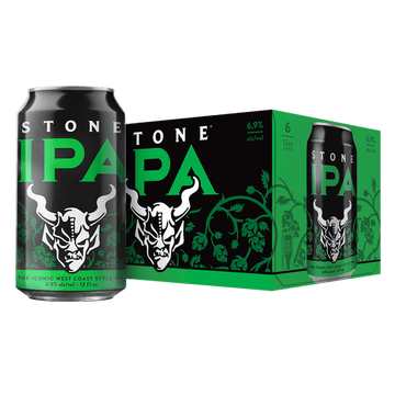 Stone Brewing IPA 6-pack cans - ShopBourbon.com