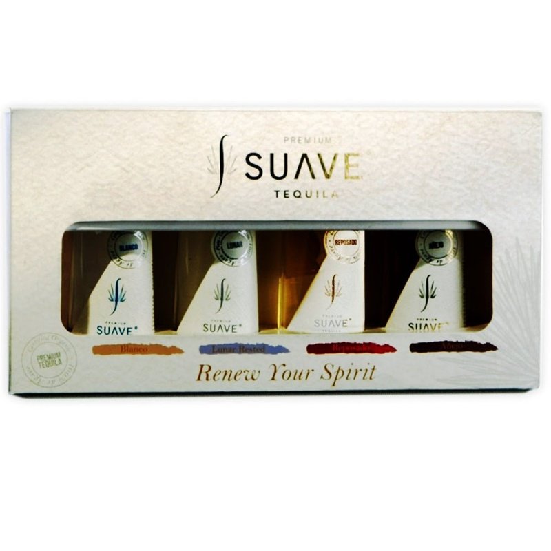 Suave Organic Tequila 4-Pack Gift Set - ShopBourbon.com