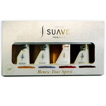 Suave Organic Tequila 4-Pack Gift Set - ShopBourbon.com