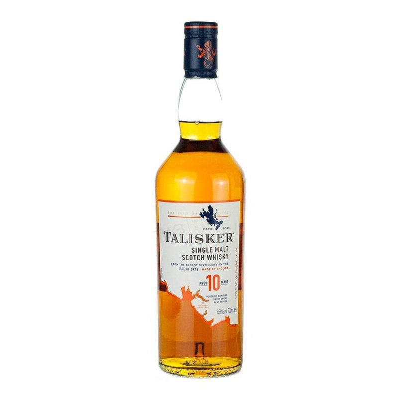 Talisker 10 Year Old Single Malt Scotch Whisky - ShopBourbon.com