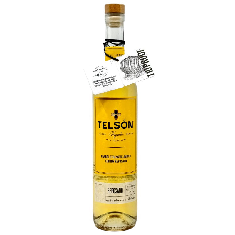 Telsón Reposado Barrel Strength 110 Proof Tequila - ShopBourbon.com