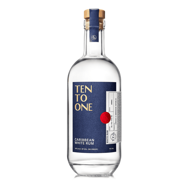 Ten To One Caribbean White Rum - ShopBourbon.com