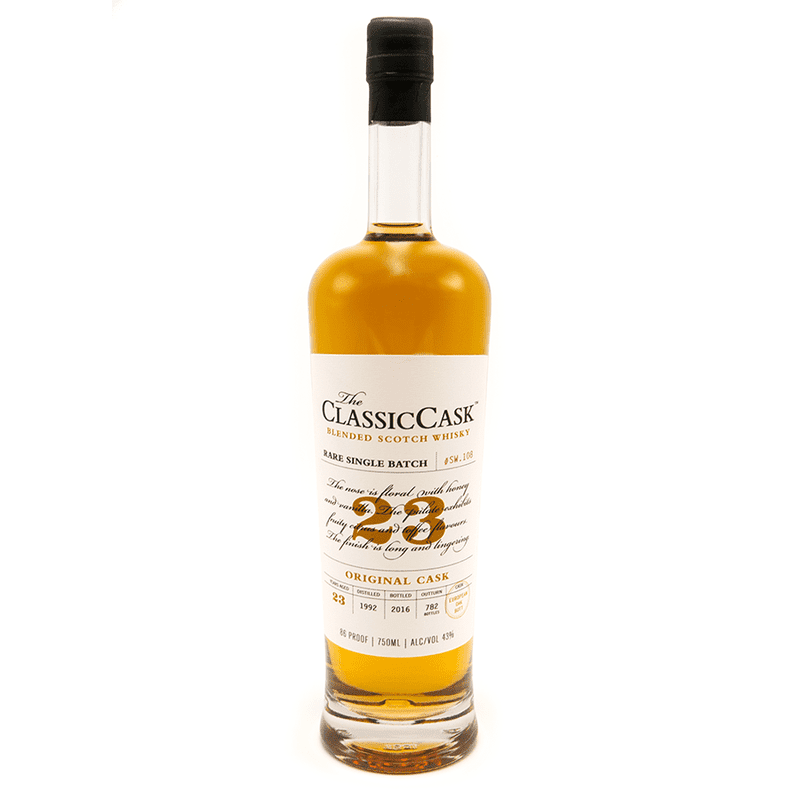 The Classic Cask Rare Single Batch Original Cask 23 Year Old Blended Scotch Whisky - ShopBourbon.com