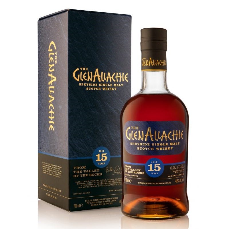 The GlenAllachie 15 Year Old Speyside Single Malt Scotch Whisky - ShopBourbon.com