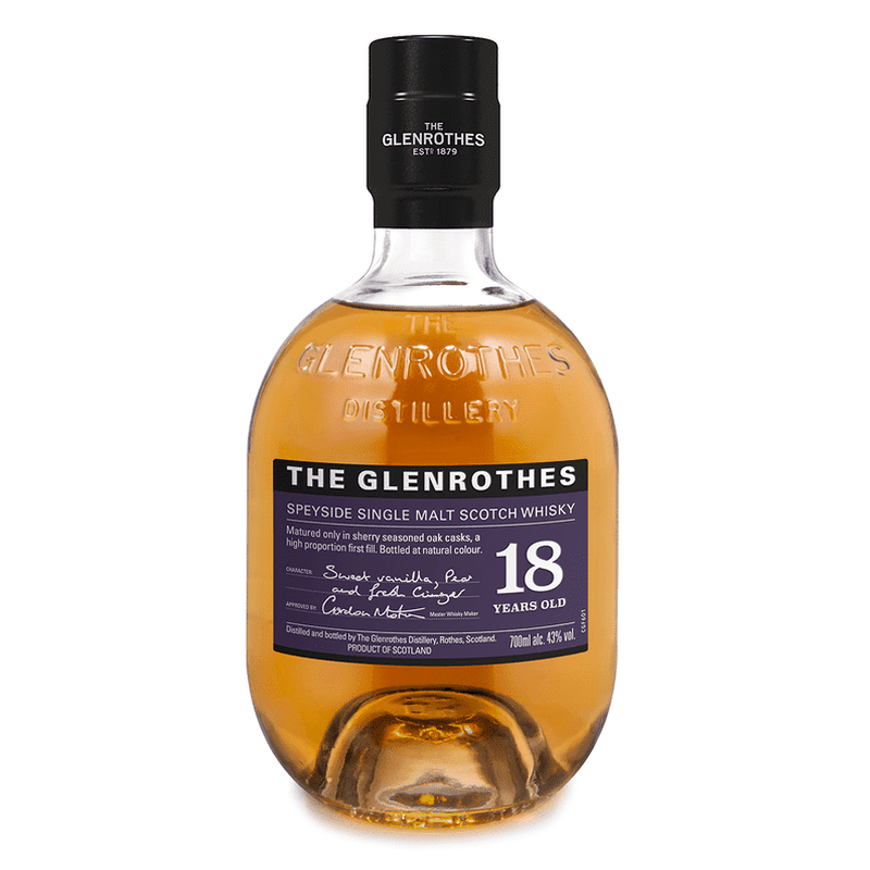 The Glenrothes 18 Year Old Speyside Single Malt Scotch Whisky - ShopBourbon.com