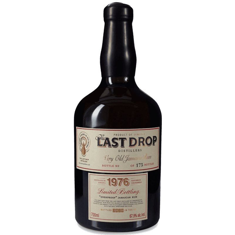 The Last Drop 1976 Very Old Jamaican Overproof Rum - ShopBourbon.com