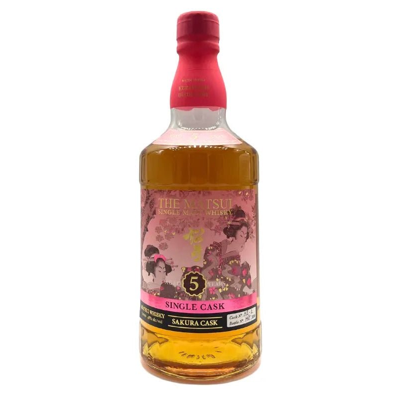 The Matsui Sakura Single Cask Aged 5 Years - ShopBourbon.com