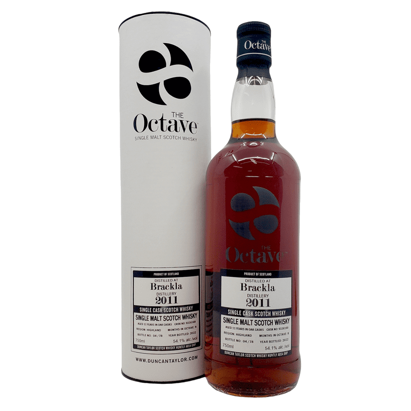 The Octave 11 Year Old Brackla 2011 Single Cask Single Malt Scotch Whisky - ShopBourbon.com