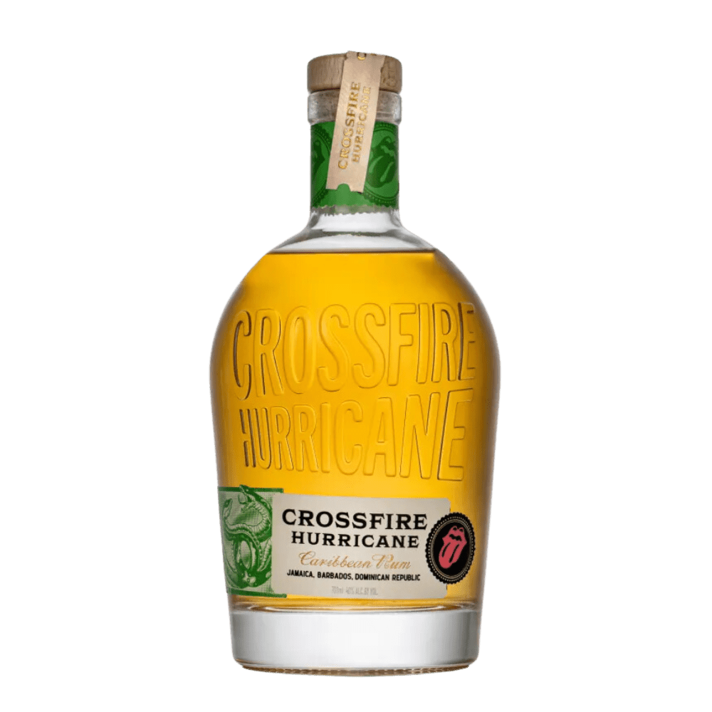 The Rolling Stones' Crossfire Hurricane Gold Rum - ShopBourbon.com