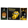 The Rolling Stones' Crossfire Hurricane Rum Gift Set - ShopBourbon.com