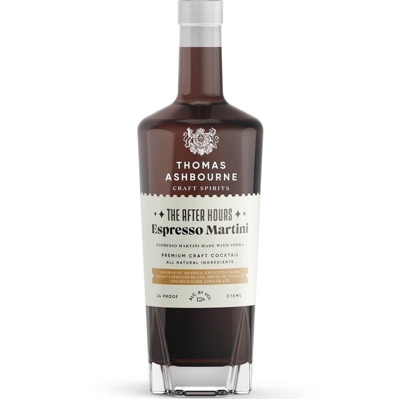 Thomas Ashbourne The After Hours Espresso Martini Cocktail 375ml - ShopBourbon.com