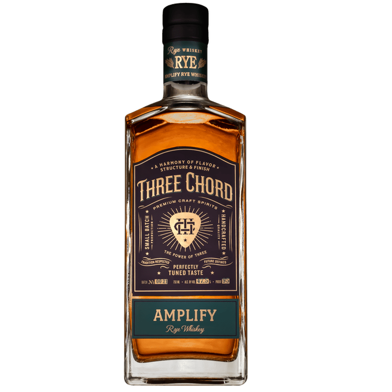 Three Chord Amplify Rye Whiskey - ShopBourbon.com