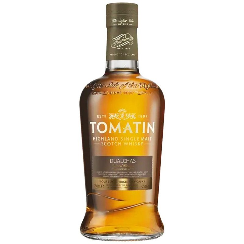 Tomatin Dualchas Bourbon & Virgin Oak Casks Highland Single Malt Scotch Whisky - ShopBourbon.com