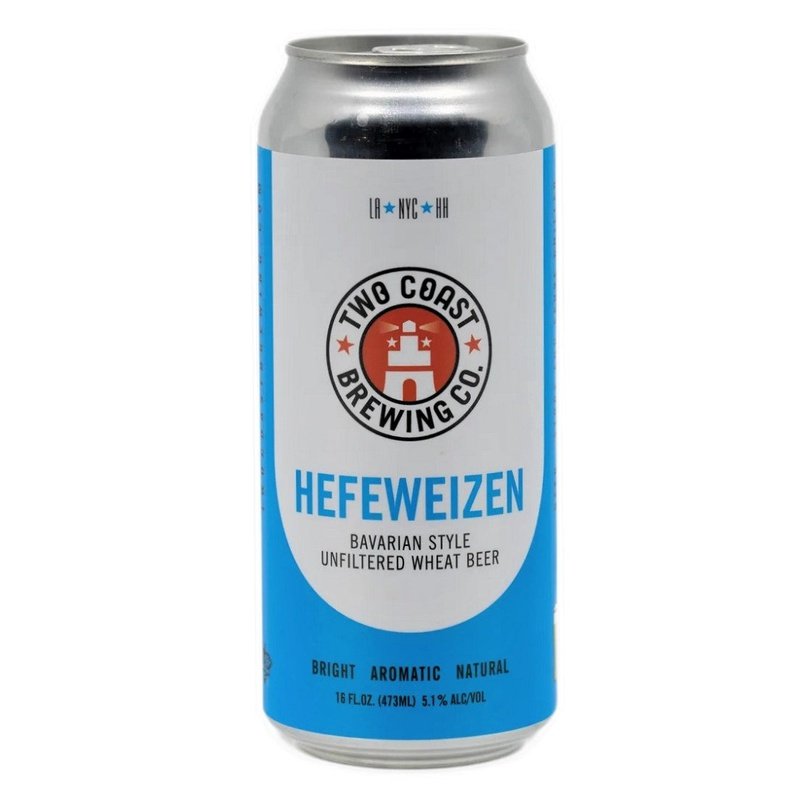 Two Coast Brewing Co. Hefeweizen Bavarian Style Wheat Beer 4-Pack - ShopBourbon.com