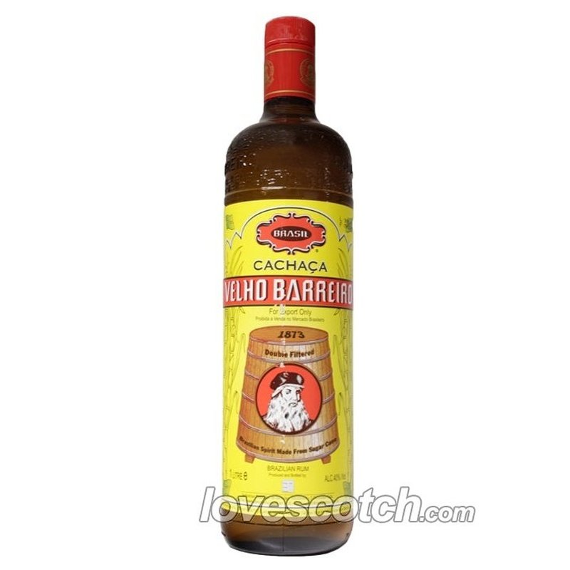 Velho Barreiro Cachaca Brazilian Rum 1 Liter . - ShopBourbon.com