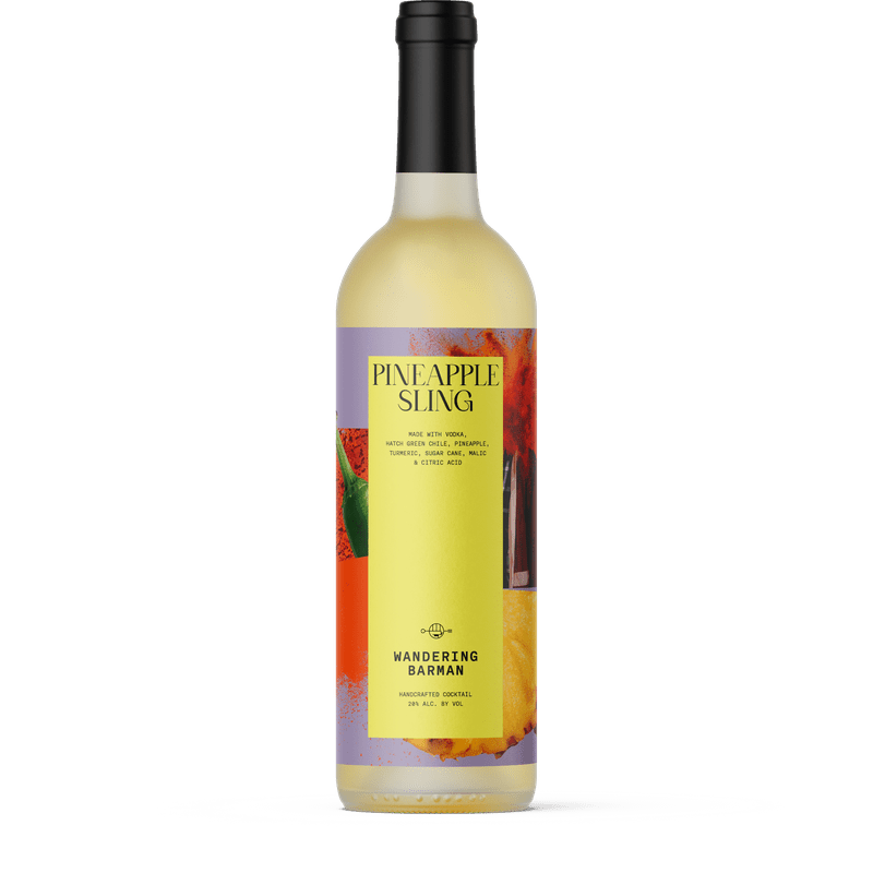 Wandering Barman Cocktails Pineapple Sling 750ml - ShopBourbon.com