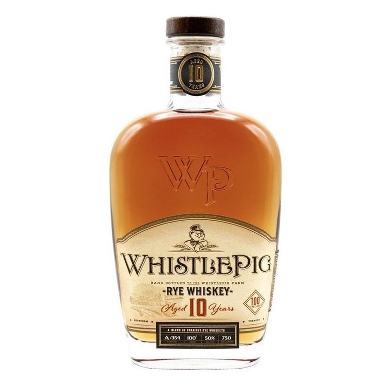 WhistlePig 10 Year Old Straight Rye Whiskey - ShopBourbon.com