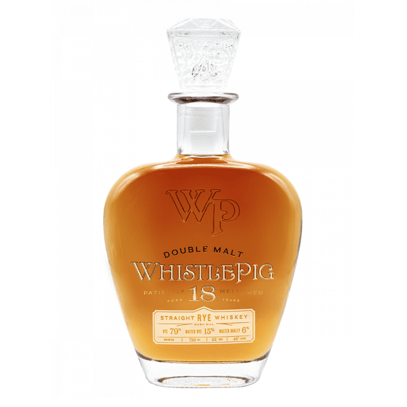 Whistlepig Double Malt 18 Year Old Straight Rye Whiskey - ShopBourbon.com