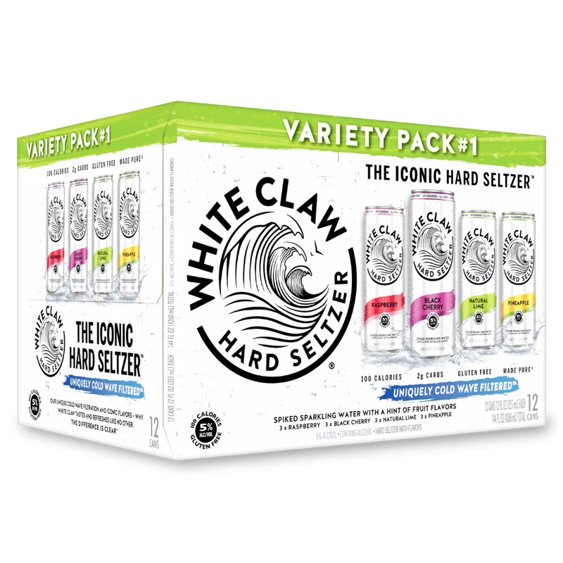 White Claw Hard Seltzer Variety Pack #1 - ShopBourbon.com