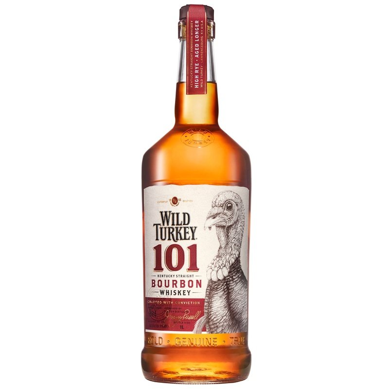 Wild Turkey 101 Kentucky Straight Bourbon Whiskey 1L - ShopBourbon.com