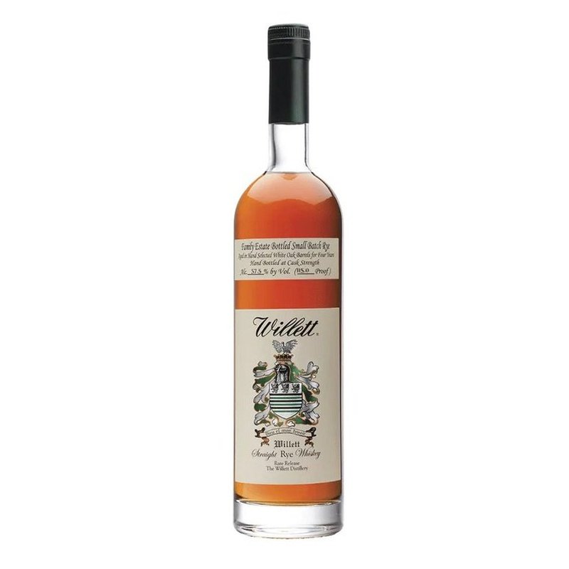 Willett Family Estate 4 Year Old Small Batch Straight Rye Whiskey - ShopBourbon.com