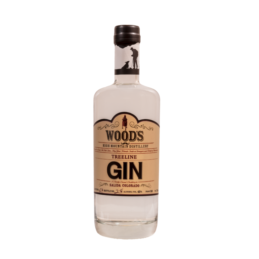 Wood's Treeline Barrel Rested Gin - ShopBourbon.com