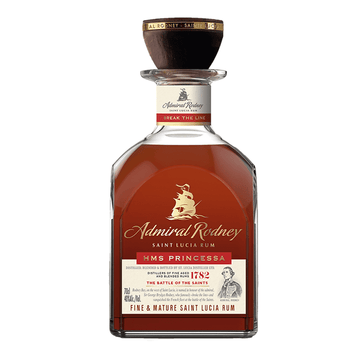 Admiral Rodney HMS Princessa Saint Lucia Rum - ShopBourbon.com