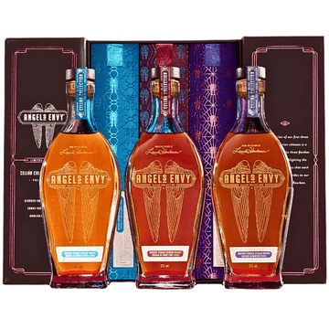 Angel's Envy Cellar Collection Series Volumes 1-3 3-Pack 375ml - ShopBourbon.com