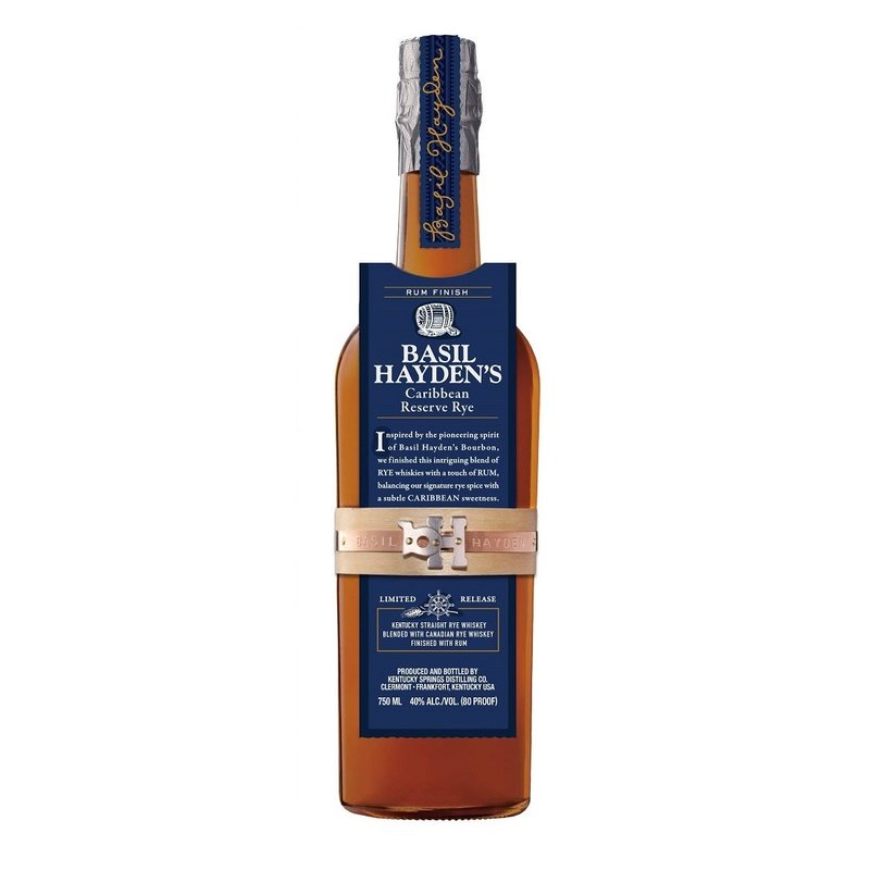 Basil Hayden's Caribbean Reserve Rye Kentucky Straight Rye Whiskey - ShopBourbon.com