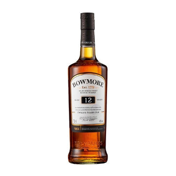 Bowmore 12 Year Old Islay Single Malt Scotch Whisky - ShopBourbon.com