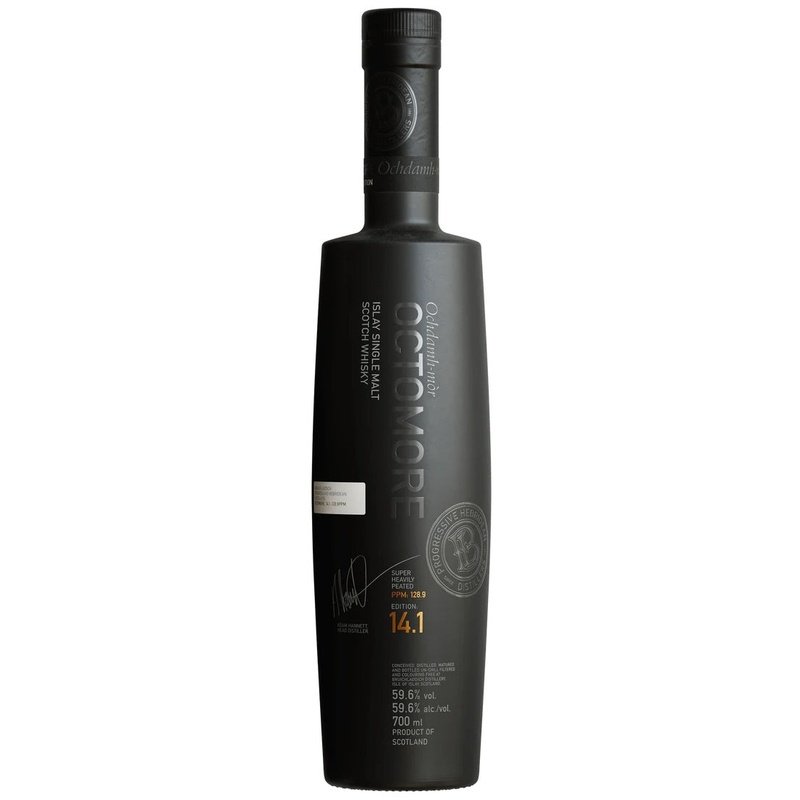 Bruichladdich Octomore 14.1 Edition Super Heavily Peated Islay Single Malt Scotch Whisky - ShopBourbon.com