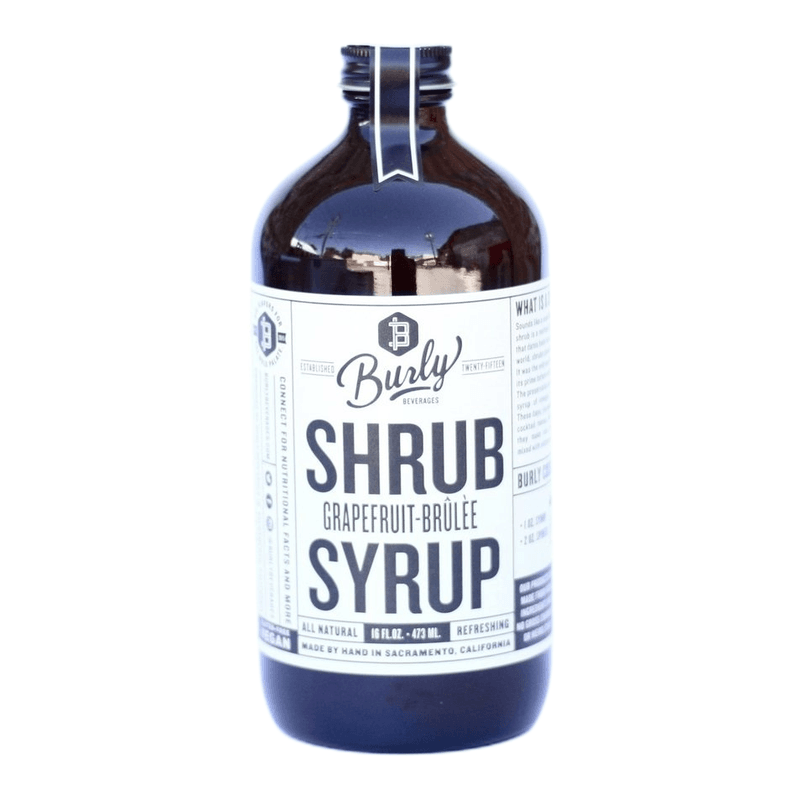 Burly 'Grapefruit-Brûlée' Shrub Syrup - ShopBourbon.com