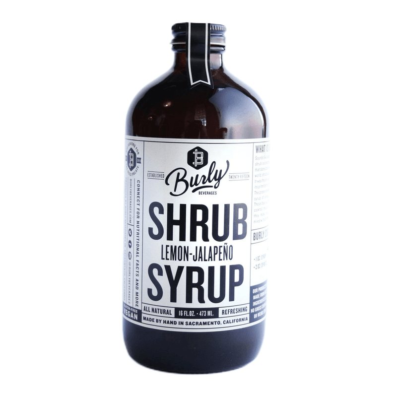 Burly 'Lemon-Jalapeno' Shrub Syrup - ShopBourbon.com
