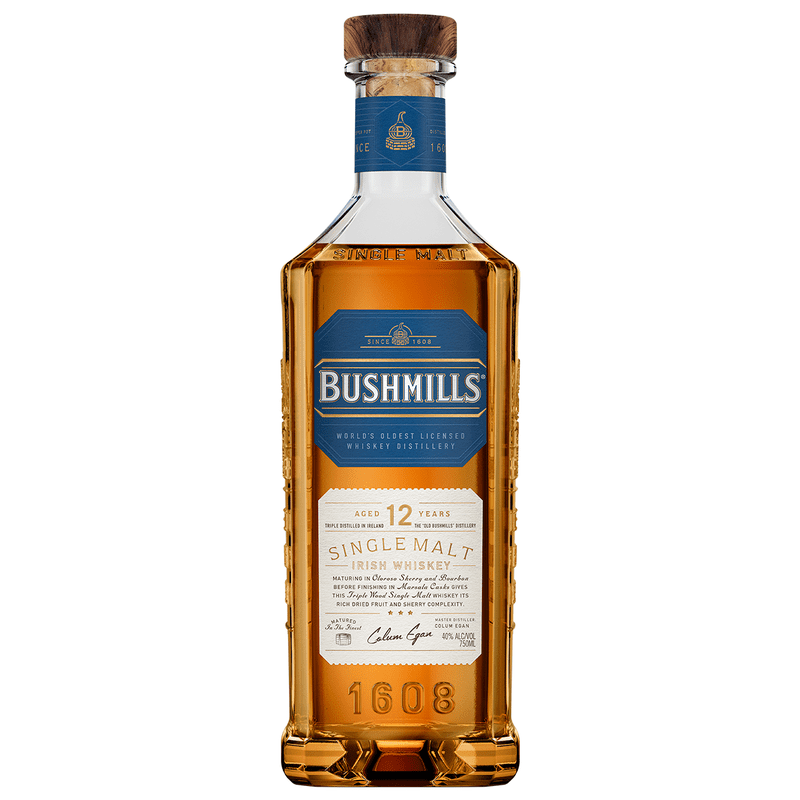 Bushmills 12 Year Old Single Malt Irish Whiskey - ShopBourbon.com