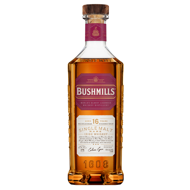 Bushmills 16 Year Old Single Malt Rare Irish Whiskey - ShopBourbon.com