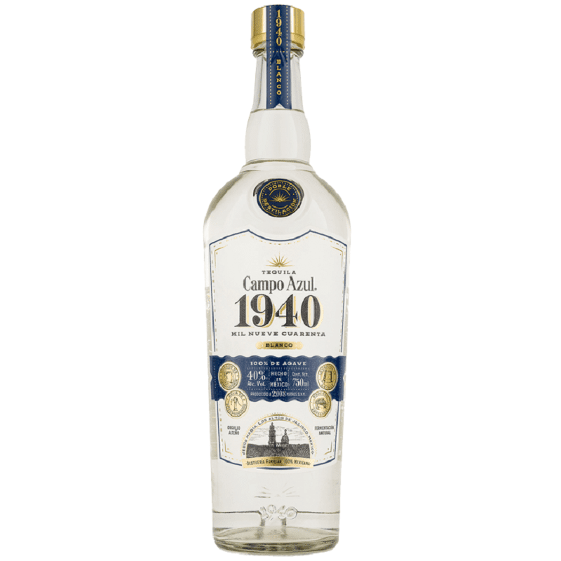 Campo Azul 1940 Blanco Tequila - ShopBourbon.com