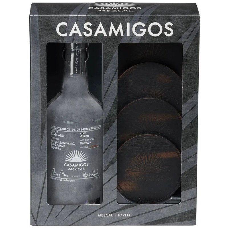 Casamigos Joven Mezcal Artesanal w/Coasters Gift Set - ShopBourbon.com