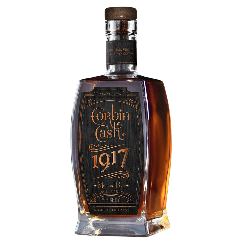 Corbin Cash 1917 Merced Rye Whiskey - ShopBourbon.com