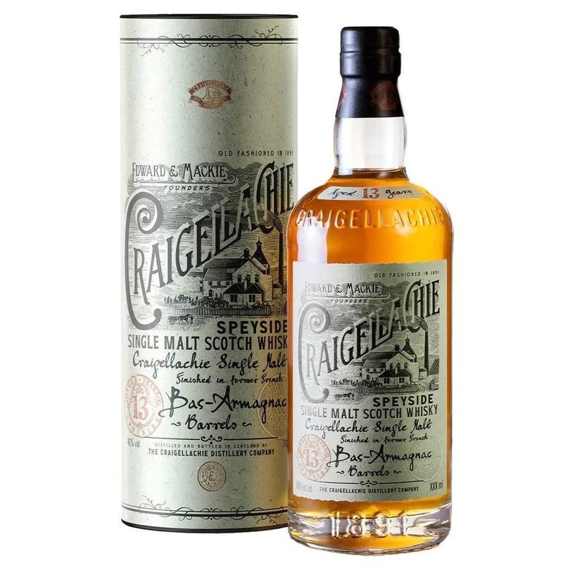 Craigellachie 13 Year Old Bas Armagnac Cask Finish Single Malt Scotch Whisky - ShopBourbon.com