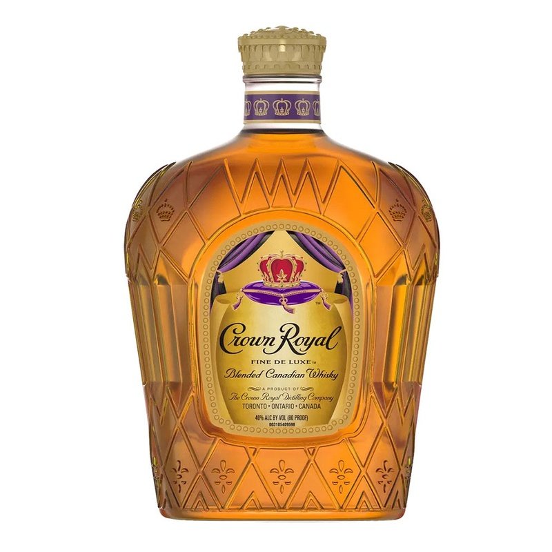 Crown Royal Deluxe Blended Canadian Whisky Liter - ShopBourbon.com