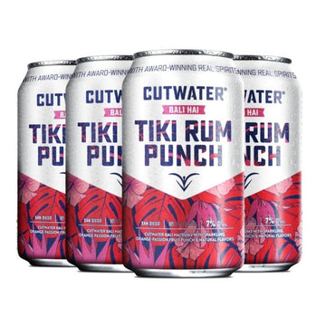 Cutwater Bali Hai Tiki Rum Punch 4-Pack Cocktail - ShopBourbon.com