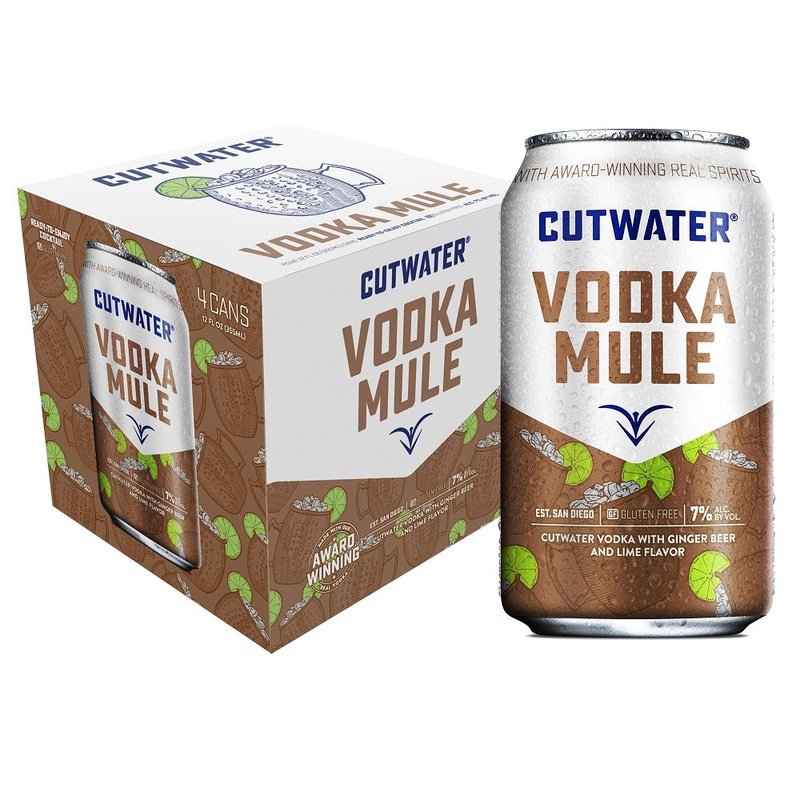 Cutwater Vodka Mule 4-Pack Cocktail - ShopBourbon.com