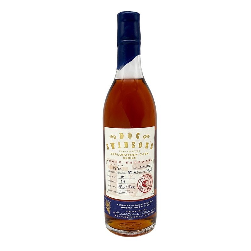 Doc Swinson's 15 Year Old Exploratory Cask Series Release #10 Kentucky Straight Bourbon Whiskey - ShopBourbon.com