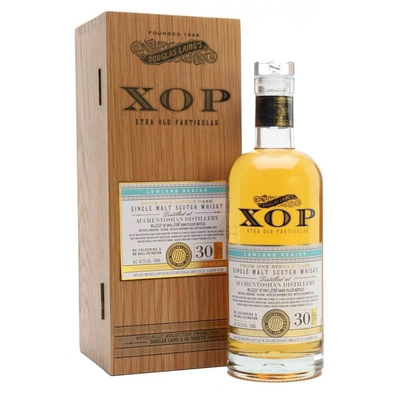 Douglas Laing's 30 Year Old XOP Xtra Old Particular Auchentoshan Single Malt Scotch Whisky - ShopBourbon.com