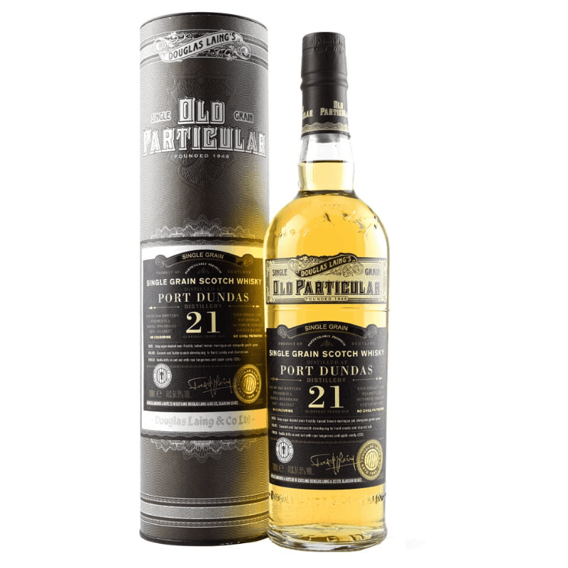 Douglas Laing's Old Particular 21 Year Old Port Dundas Single Grain Scotch Whisky - ShopBourbon.com