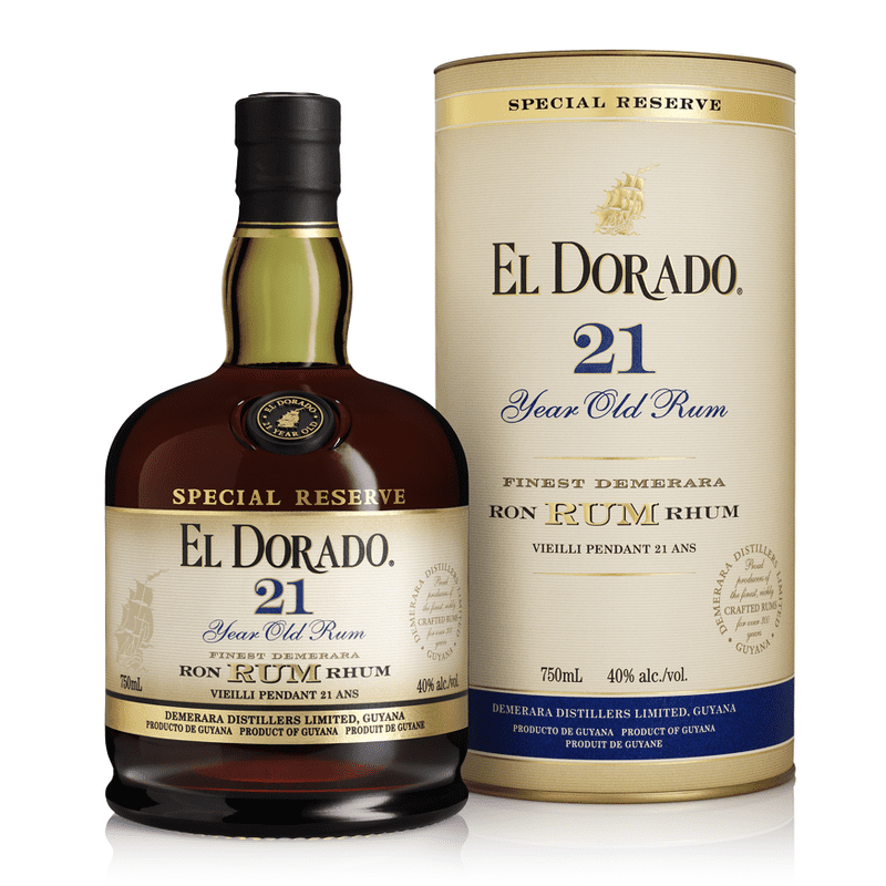El Dorado 21 Year Old Special Reserve Finest Demerara Rum - ShopBourbon.com