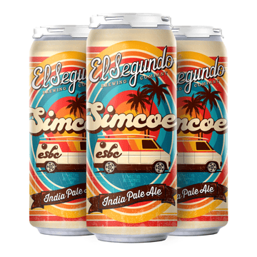 El Segundo Brewing Co. 'Simcoe' IPA Beer 4-Pack - ShopBourbon.com